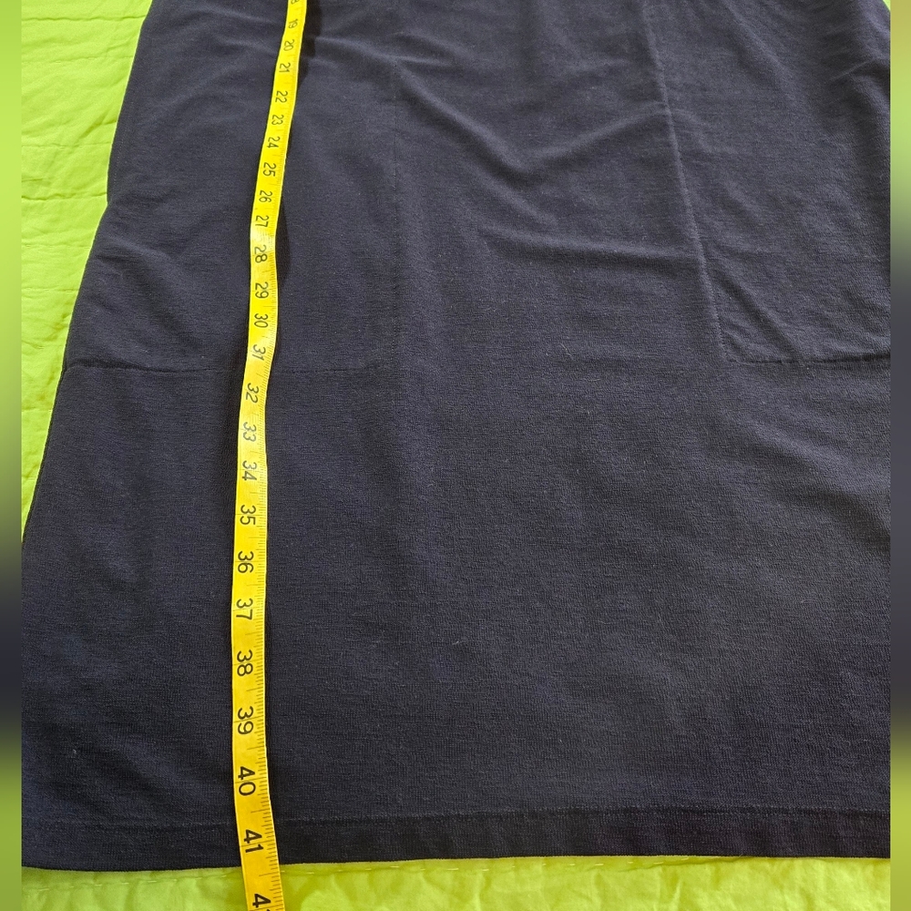 Eileen Fisher midi blue dress - Picture 7 of 8
